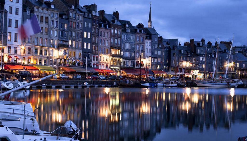 Le Duplex Appartement Honfleur Kamer foto