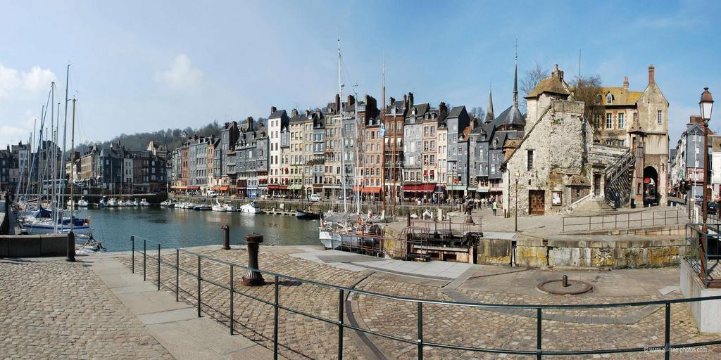 Le Duplex Appartement Honfleur Buitenkant foto