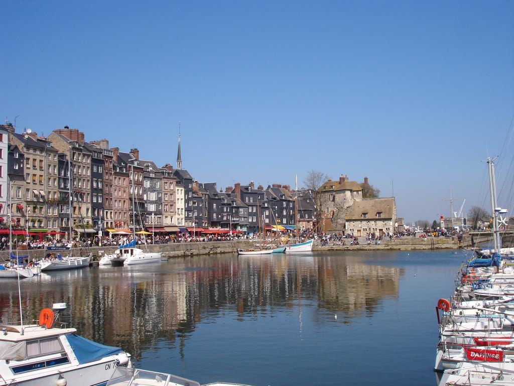 Le Duplex Appartement Honfleur Kamer foto