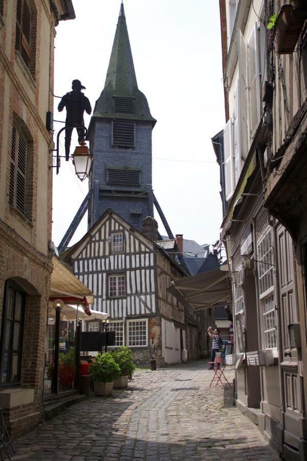 Le Duplex Appartement Honfleur Buitenkant foto